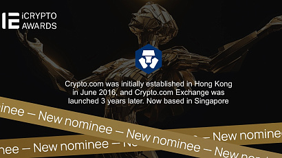 Crypto.com Nominated for Best CEX Crypto Exchange Spot at the iCrypto Awards: People’s Choice!